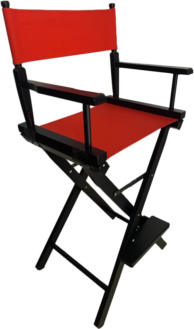 TBACW 2 Set (4pcs) 18''L X 15''W Directors Chair Canvas Replacement Covers Kit for Directors Chairs,Movie Chair Replacement Canvas Seat and Back Oxford Cloth Cover (Red) - Image 5